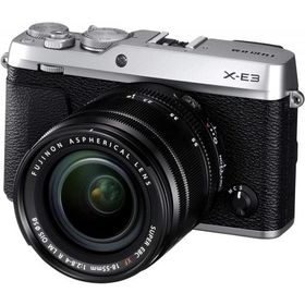FUJIFILM X-E3レンズキットシルバー X-E3LK-S レンズキット シルバー 良品 動作確認済み 1ヶ月保証付 小型軽量 ミラーレス