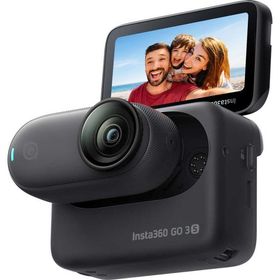 Insta360 アクションカメラ「Insta360 GO 3S」(128GB)ミッドナイトブラック CINSAATA-GO3S128K 返品種別B