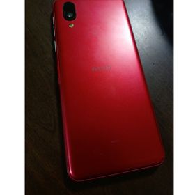 シャープ(SHARP)のSHARP BASIO active2 SHG12 レッド(スマートフォン本体)