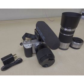 ソニー(SONY)のSONY a6400 ダブルズームレンズ SIGMA30mm f1.4 RODE(デジタル一眼)