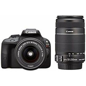 Canon デジタル一眼レフカメラ EOS Kiss X7 ダブルズームキット EF-S18-55ｍｍ/EF-S55-250ｍｍ付属 KISSX7-WKIT khxv5rg(デジタル一眼)