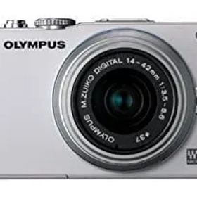 【中古】 OLYMPUS オリンパス ミラーレス一眼 PEN Lite E-PL3 レンズキット ホワイト E-PL3 LKIT WHT
