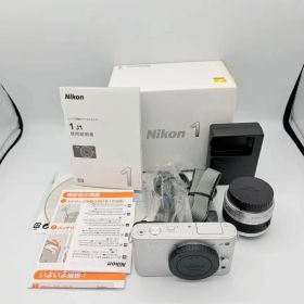 Nikon 1 J1 ニコン デジタルカメラ レンズ シルバー ボディ 箱あり