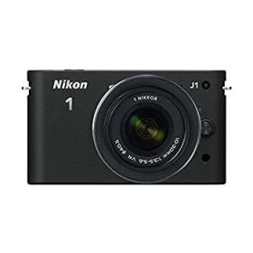 【中古-非常に良い】Nikon ミラーレス一眼カメラ Nikon 1 (ニコンワン) J1 (ジェイワン) ボディ ブラック N1 J1 BK