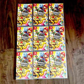 Switch スーパー マリオパーティ ジャンボリー シュリンク付き 9枚セット(家庭用ゲームソフト)
