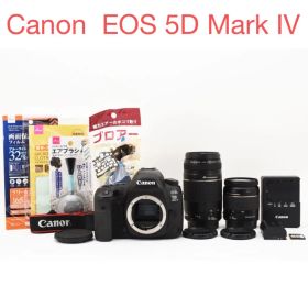 保証/動画/Canon EOS 5D Mark IV標準&望遠ダブルレンズセット
