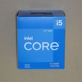 インテル(intel)のIntel Core i5 12400F BOX(PCパーツ)