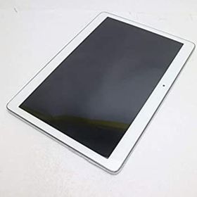 【中古】docomo d-01H シルバー dtab SU6390(タブレット)