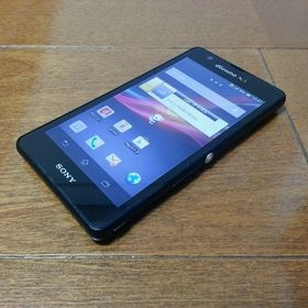 美中古品 SO-04E Xperia A ブラック(スマートフォン本体)