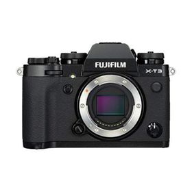 【中古】富士フイルム(FUJIFILM) ミラーレス一眼カメラ X-T3ボディ ブラック X-T3-B(ミラーレス一眼)