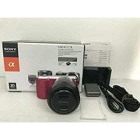 ソニー SONY デジタル一眼カメラ α NEX-C3 ズームレンズキット ピンク NEX-C3K/P(デジタル一眼)