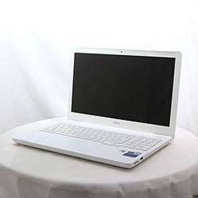 セール対象品 格安安心パソコン LIFEBOOK AH50／A3 FMVA50A3WP プレミアムホワイト 〔Windows 10〕 ［Core-i7-6700HQ (2.6GHz)／4GB／HDD1