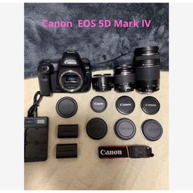 キヤノン(Canon)のキャノンCanon EOS 5D Mark IV標準&望遠&単焦点レンズセット(デジタル一眼)