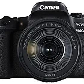 【中古】【非常に良い】Canon デジタル一眼レフカメラ EOS 9000D レンズキット EF-S18-135mm F3.5-5.6 IS USM 付属 EOS9000D-18135ISUSMLK