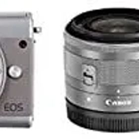 【中古】Canon ミラーレス一眼カメラ EOS M100 ダブルレンズキット (グレー) EOSM100GY-WLK