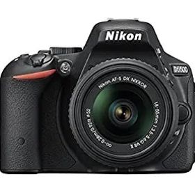 【中古】「非常に良い」Nikon デジタル一眼レフカメラ D5500 18-55 VRII レンズキット ブラック 2416万画素 3.2型液晶 タッチパネル D5500LK18-55BK