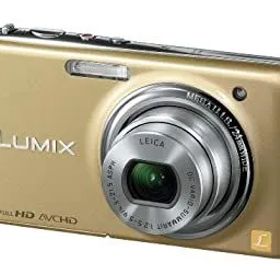 【中古】パナソニック デジタルカメラ LUMIX FX77 レオパードゴールド DMC-FX77-N