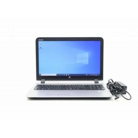 hp ProBook 450 G3 Core i3-6100U 2.3GHz 4GB 128GB(SSD) DVD-ROM 15.6インチ非光沢パネル FWXGA 1366x768ドット Windows10 Pro 64bit 小難