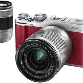 【中古】 富士フイルム FUJIFILM デジタルカメラミラーレス一眼 X-A1ダブルズームレンズキット レッド F X-A1R/1650/50230KIT 当店保証30日間 人気 ミラーレス一眼 ミラーレス デジタルカメラ 中古