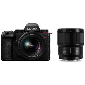 Panasonic｜パナソニック LUMIX S5II ダブルレンズキット ミラーレス一眼カメラ ブラック DC-S5M2W [ズームレンズ+単焦点レンズ]