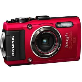 【中古】 オリンパス OLYMPUS デジタルカメラ STYLUS レッド TG-4 Tough レッド 1600万画素CMOS F2.0 15m 防水 100kgf耐荷重… 当店保証30日間 人気 デジカメ コンパクトデジタルカメラ 中古