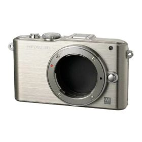 【中古】【1年保証】【美品】OLYMPUS PEN Lite E-PL3 ボディ シルバー