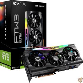 【25日最大2000円クーポン】EVGA GeForce RTX 3070 Ti FTW3 ウルトラゲーミング 08G-P5-3797-KL 8GB GDDR6X iCX3テクノロジー ARGB LED メタルバックプレート (リニューアル)