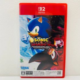 【中古】 ゲームソフト ソニック×シャドウ ジェネレーションズ AAHPA Nintendo Switch アクションADV POT-P-AAHPA【飾磨店】【代金引換不可・日時指定不可】【ポスト投函】