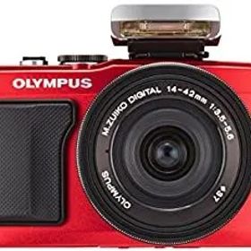 【中古】 OLYMPUS オリンパス ミラーレス一眼 PEN E-PL6 14-42mm EZレンズキット レッド E-PL6 EZ LKIT RED