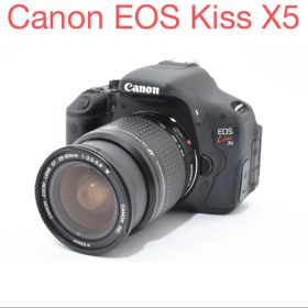 ジタル一眼レフカメラCanon EOS Kiss X5標準レンズセット