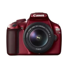 【中古】【1年保証】【美品】Canon EOS Kiss X50 18-55mm IS II レッド