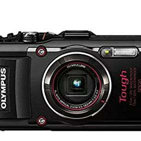 【中古】OLYMPUS デジタルカメラ STYLUS TG-4 Tough ブラック 1600万画素CMOS F2.0 15m 防水 100kgf耐荷重 GPS+電子コンパス&内蔵Wi-Fi TG-4 BLK