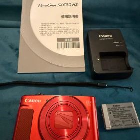 Canon PowerShot SX620 HS 本体 レッド 稼働確認済