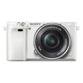 中古 1年保証 美品 SONY α6000 パワーズームキット PZ 16-50mm OSS ホワイト [ILCE-6000L]