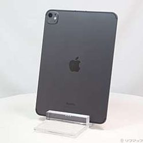 iPad Pro 11インチ 第5世代 Nano-textureガラス 2TB スペースブラック MWRR3J／A docomoロック解除SIMフリー ［11インチ有機EL／Apple-M4-10コア