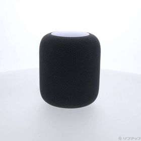 【中古】Apple(アップル) HomePod 第1世代 MQHW2J／A スペースグレイ 【198-ud】
