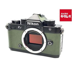 【中古】 【美品】 ニコン Zf ボディ ブラック プレミアムエクステリア張替済み モスグリーン