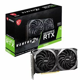 【中古】【非常に良い】MSI GeForce RTX 3060 VENTUS 2X 12G OC グラフィックスボード VD7553
