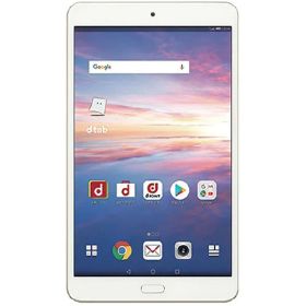 【中古】【安心保証】 HUAWEI dtab Compact d-02K[32GB] docomo ゴールド