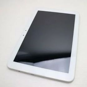 【中古】au Qua tab QZ10 KYT33SWA オフホワイト