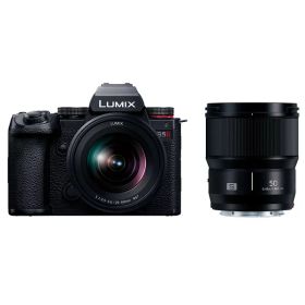 デジタル一眼カメラ Panasonic / パナソニック LUMIX DC-S5M2W ダブルレンズキット 【キャンセル不可・北海道沖縄離島配送不可】 0057-4549980684160-ds