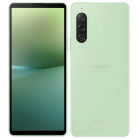 【中古】A+ランク【未使用に近い】 SIMフリー A302SO SONY Xperia 10 V セージグリーン 利用制限▲(赤ロム永久保証) 送料無料