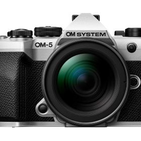 [新品]OM SYSTEM オーエムシステム OM-5 Mark II 12-45mm F4.0 PRO レンズキット シルバー ミラーレス一眼カメラ