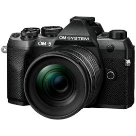 OM SYSTEM｜オーエムシステム OM-5 Mark II 12-45mm F4.0 PRO レンズキット ミラーレス一眼カメラ ブラック [ズームレンズ]