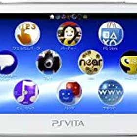 【中古】【非常に良い】PlayStation Vita (プレイステーション ヴィータ) Wi‐Fiモデル クリスタル・ホワイト (PCH-1000 ZA02)【メーカー生産終了】