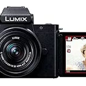 【中古】(非常に良い)パナソニック ミラーレス一眼カメラ ルミックス G100K 標準ズームレンズキット ブラック DC-G100K-K