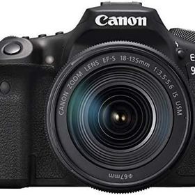 【中古】 Canon デジタル一眼レフカメラ EOS 90D EF-S18-135 IS USM レンズキット EOS90D18135ISUSMLK-A 当店保証30日間 人気 ミラーレス 一眼レフ 交換レンズ カメラ