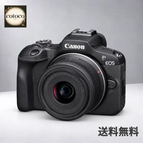Canon ミラーレス一眼カメラ EOS R100 標準ズームレンズキット(RF-S18-45) ブラック/APS-C/約356g EOSR100-1845ISSTMLK