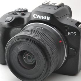 【中古】【1ヶ月保証】 キヤノン Canon ミラーレス一眼カメラ EOS R100 標準ズームレンズキット(RF-S18-45) ブラック EOSR100-1845ISSTMLK