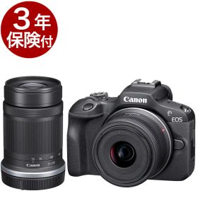 【ポイント10倍】[3年保険付] キヤノン EOS R100ダブルズームキット R100 + RF-S18-45mm F4.5-6.3 IS STM + RF-S55-210mm F5-7.1 IS STM 軽量APS-Cサイズデジタルミラーレス一眼ダブルズームキット EOSR100-WZK